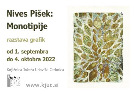 Nives Pišek vabilo